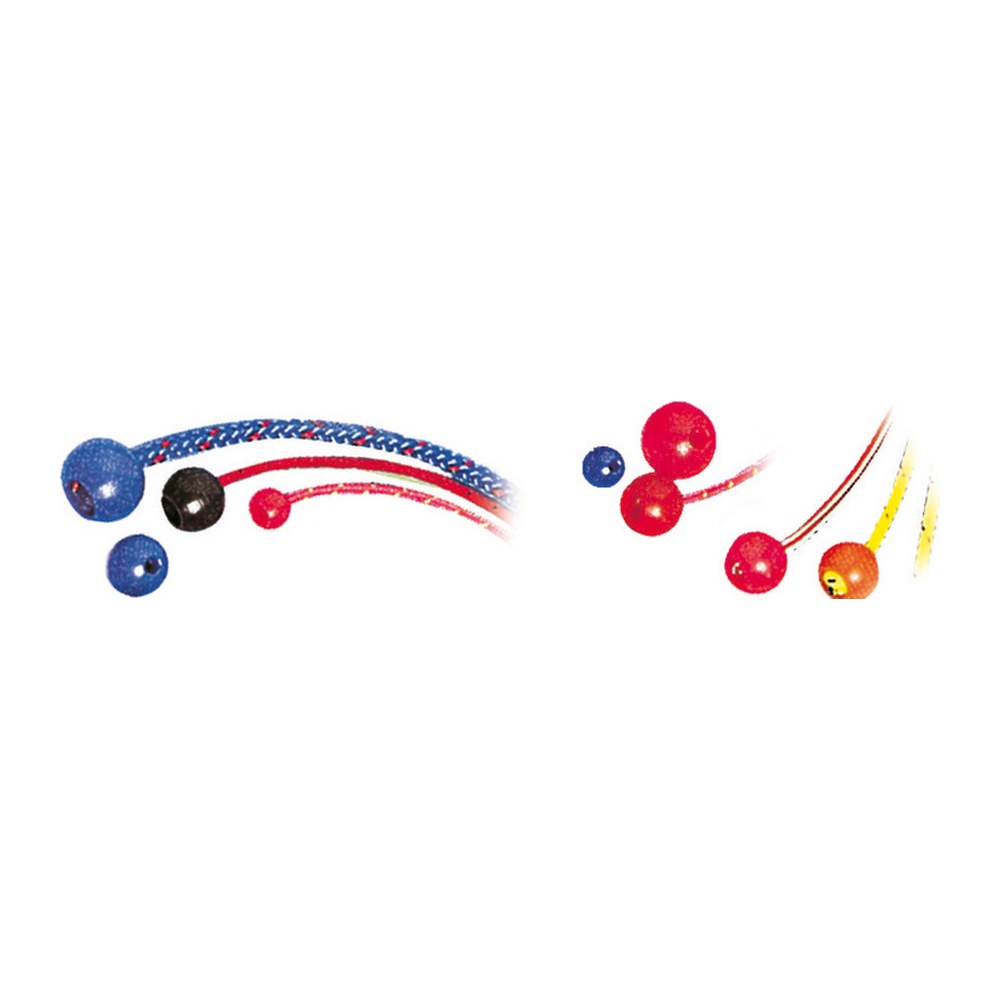 Nylon ball stopper for rope Ø 8 mm red (pack of 10) - foto originale Osculati Srl