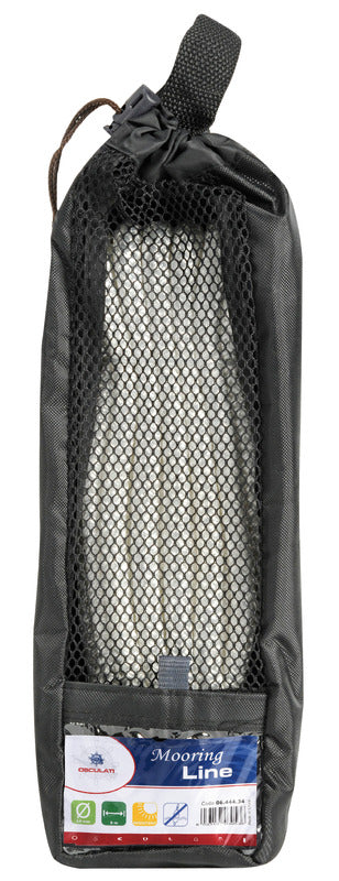 Spliced mooring line black 16 mm x 11 m - foto originale Osculati Srl