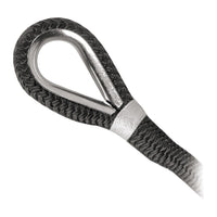 Spliced mooring line black 16 mm x 11 m