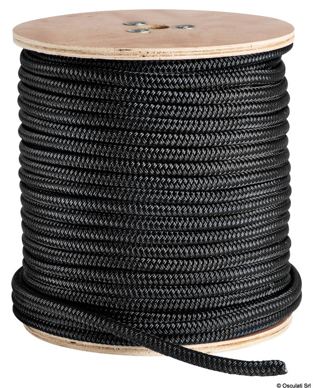 Double braid black 10 mm (pack of 200) - foto originale Osculati Srl