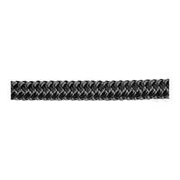 Doppelgeflecht, schwarz 16 mm (100er-Pack)