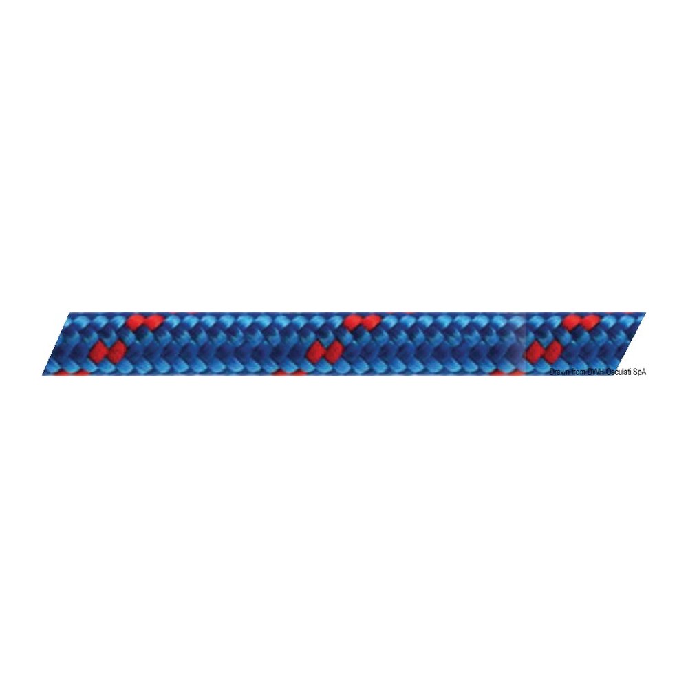 Double braid green Ø 6 mm - foto originale Osculati Srl