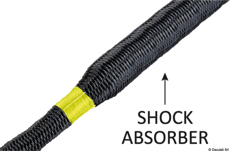 Dock Line with integrated shock absorber 16mm x 11m - foto originale Osculati Srl
