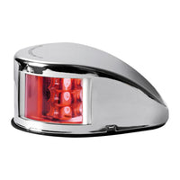 Luz de navegação Mouse Deck vermelha corpo inox