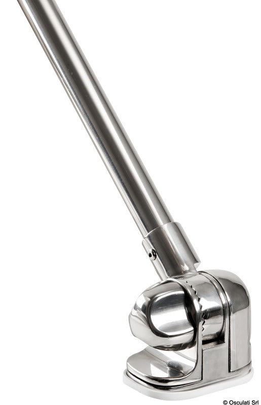 Foldable pole light 60 cm steel - foto originale Osculati Srl