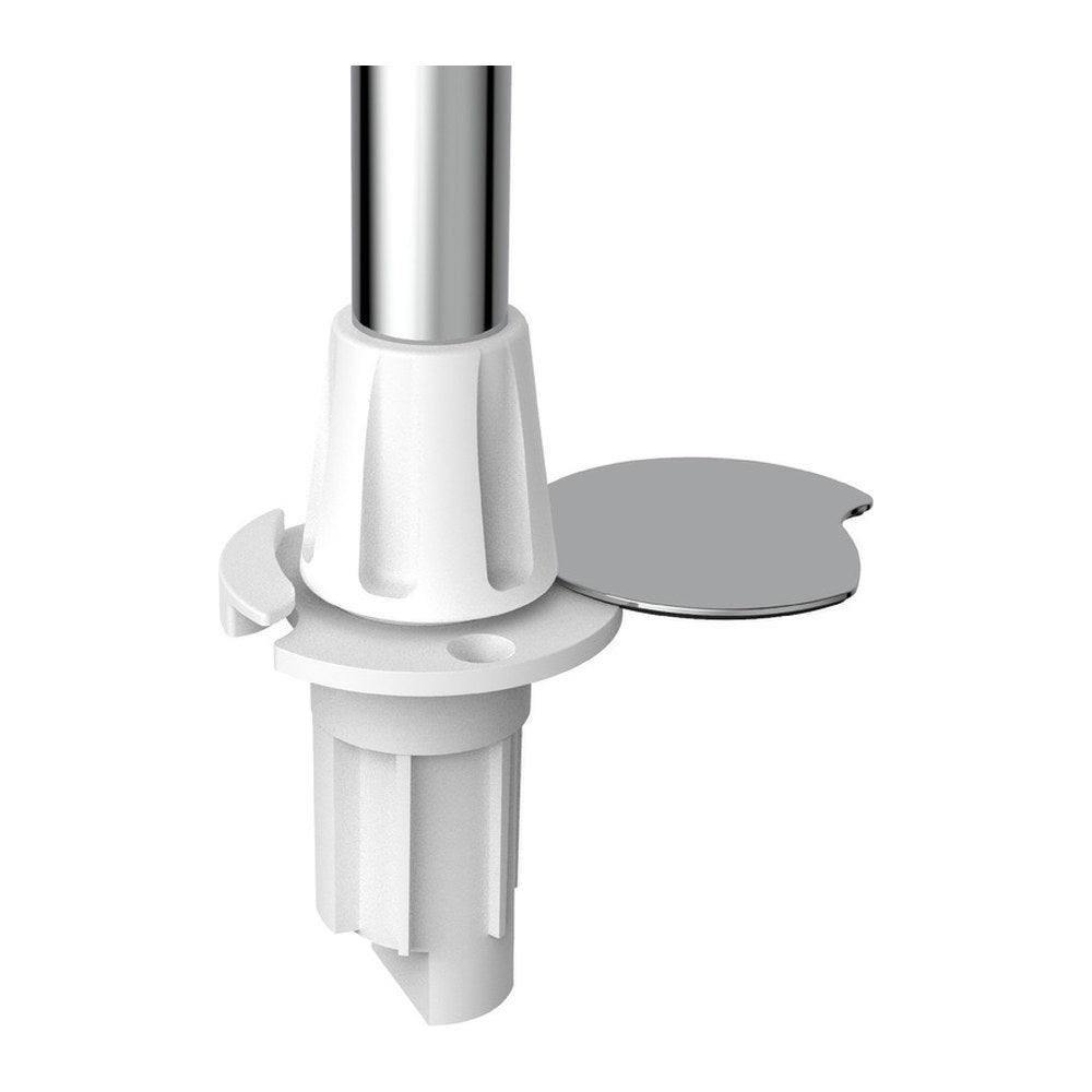 Advace pull-out pole SS w/base 100 cm - foto originale Osculati Srl