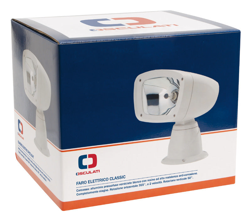 Deluxe Classic spotlight HID 24V - foto originale Osculati Srl