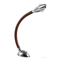 Faretto 3 W rivestito in pelle marrone