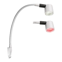 Batsystem Luce testa letto 6 LED titanio