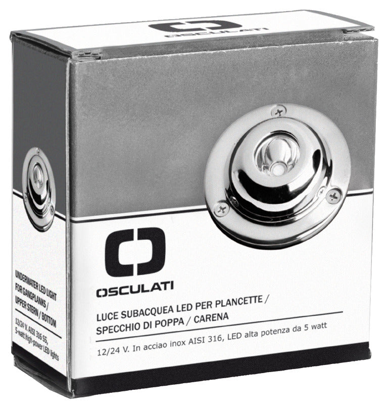 Underwater white LED light 5 W - foto originale Osculati Srl