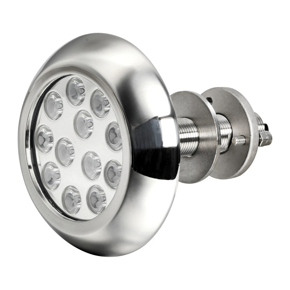 Underwater light w/12x3W blue LEDs with stud - foto originale Osculati Srl