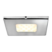 Luz LED Aruba de empotrar reducido cuadrada con interruptor táctil