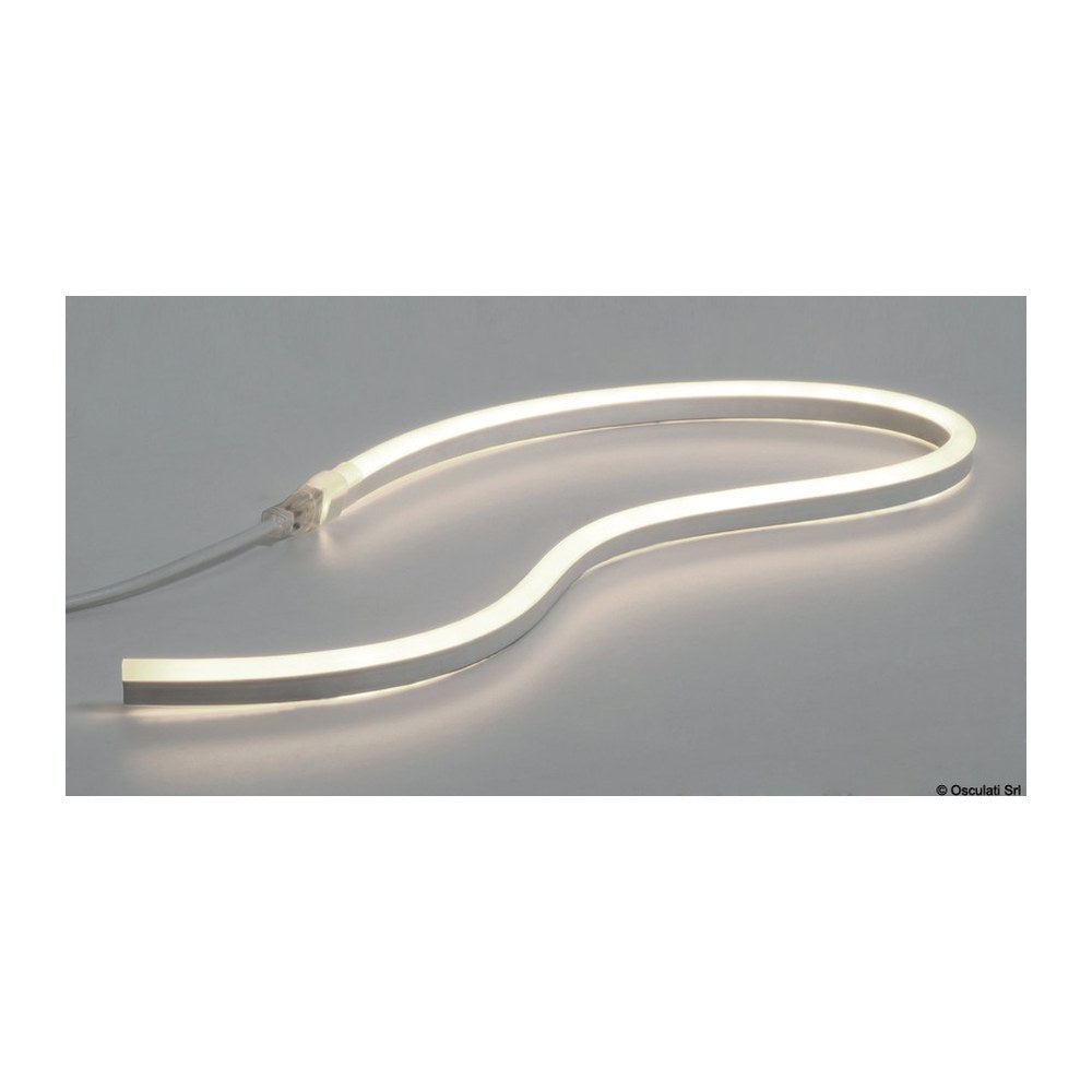 Neon Light flexible LED strip 24V warm white 10 W - foto originale Osculati Srl