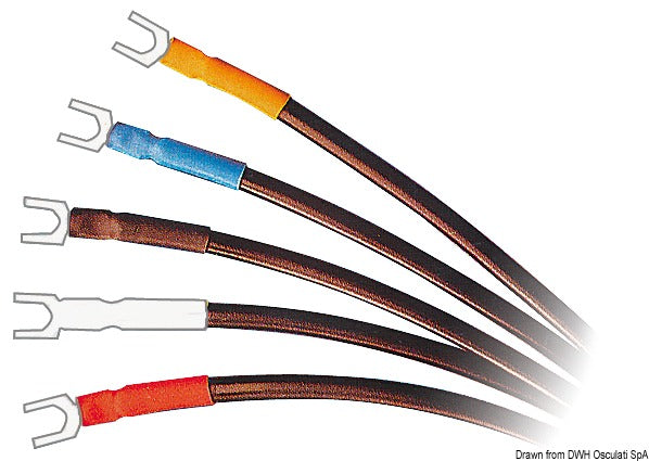 Heat-shrinkable sheath 24 mm - foto originale Osculati Srl