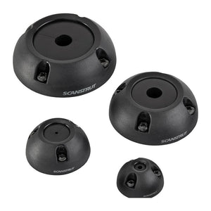 Scanstrut Vertical black plastic cable seal Ø 4/9 mm - foto originale Osculati Srl