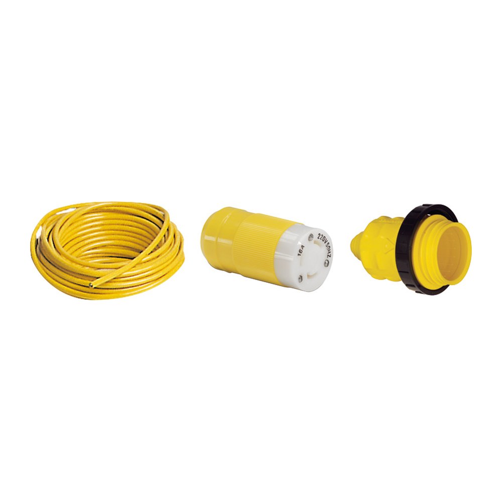 Cable w/ Marinco plug 30 A 10 m - foto originale Osculati Srl