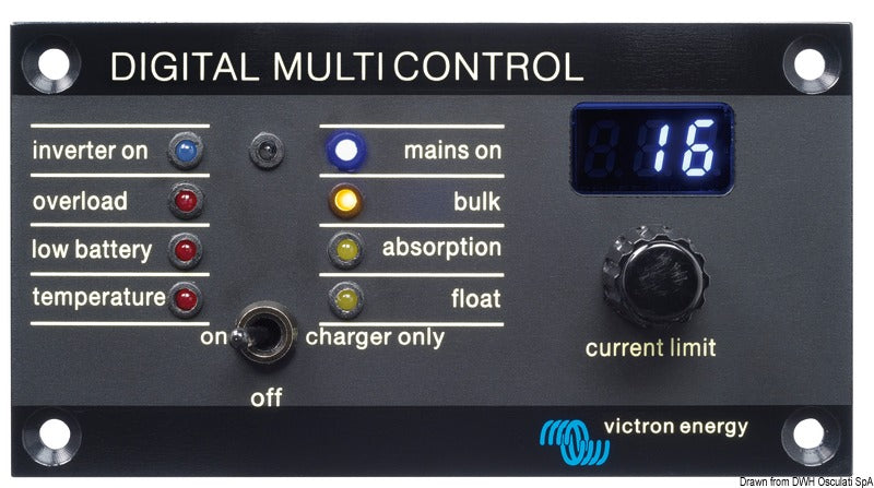 Victron Energy Digital Multi Control 200/200A - foto originale Osculati Srl