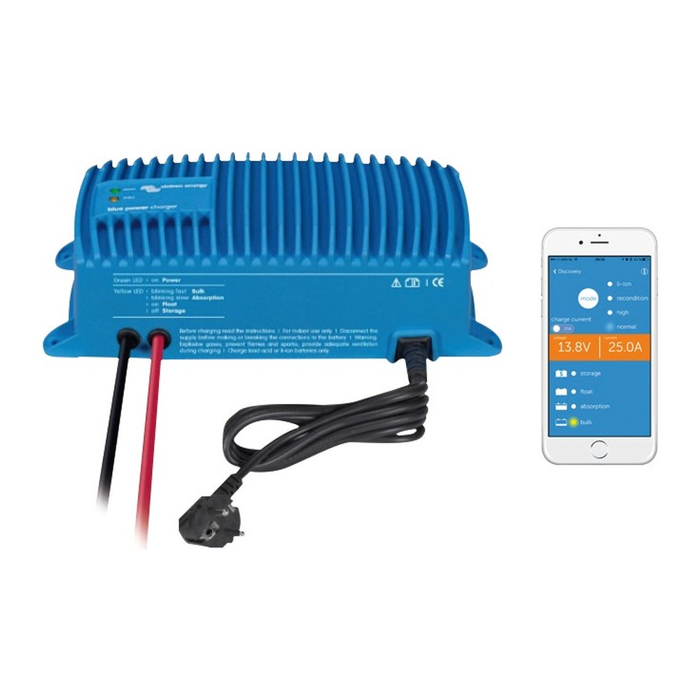 Victron Energy Blue Smart IP67 Charger 12/13(1) 230V CEE 7/7 - foto originale Osculati Srl