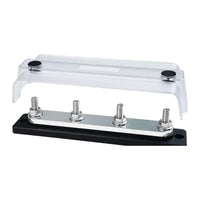 Heavy-Duty Sammelschiene Techno Stromklemme mit durchsichtigem Deckel 4x8