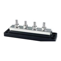 Heavy-Duty Bus Bar Techno c/ tampa transparente 4x10