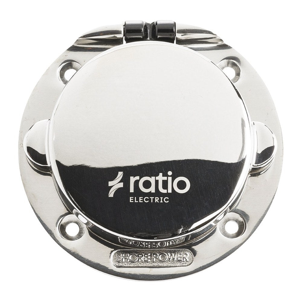 Ratio Shore Power Stainless Steel Inlet 32A - foto originale Osculati Srl