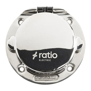 Ratio Shore Power Stainless Steel Inlet 32A - foto originale Osculati Srl