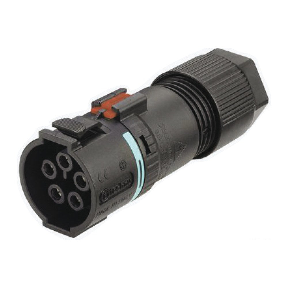 Techno 2/3/4-pole flying socket/plug snap connection - foto originale Osculati Srl