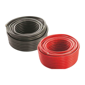 Tin-plated copper battery cable black 25mm (pack of 24) - foto originale Osculati Srl