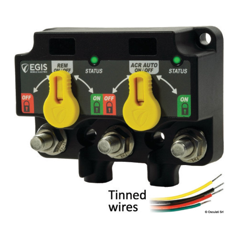 Egis XD Flex 2 Dual - (Relay/Relay) w/Knobs - Flying Wires - foto originale Osculati Srl