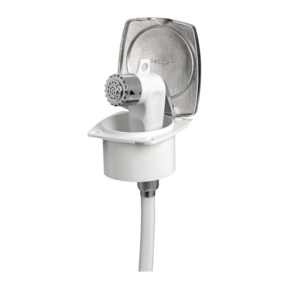 New Edge SS deck shower PVC hose 2.5 m - foto originale Osculati Srl