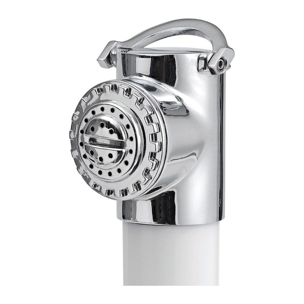 Classic Evo white deck shower nylon hose 2.5 mm Flat mounting - foto originale Osculati Srl