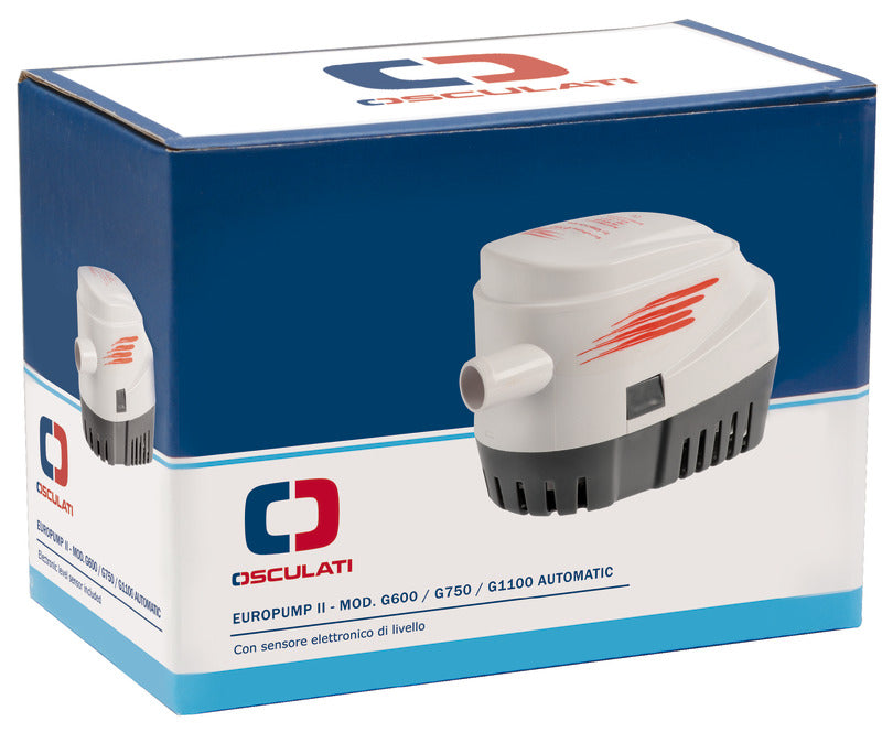 Europump II automatic pump G750 24 V - foto originale Osculati Srl