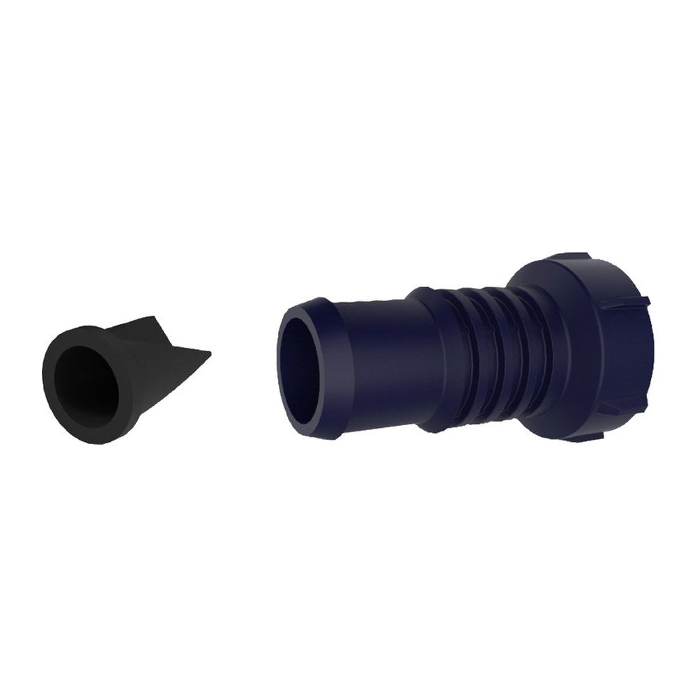 Attwood Straight hose connector 1" - 1"1/8 w/non return valve (pack of 12) - foto originale Osculati Srl