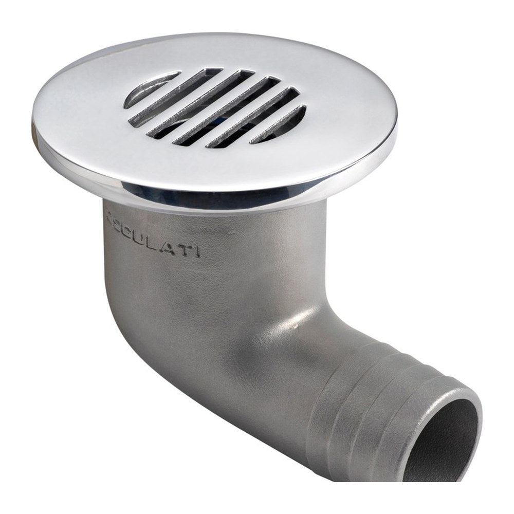 90° Cockpit drain AISI 316 - foto originale Osculati Srl