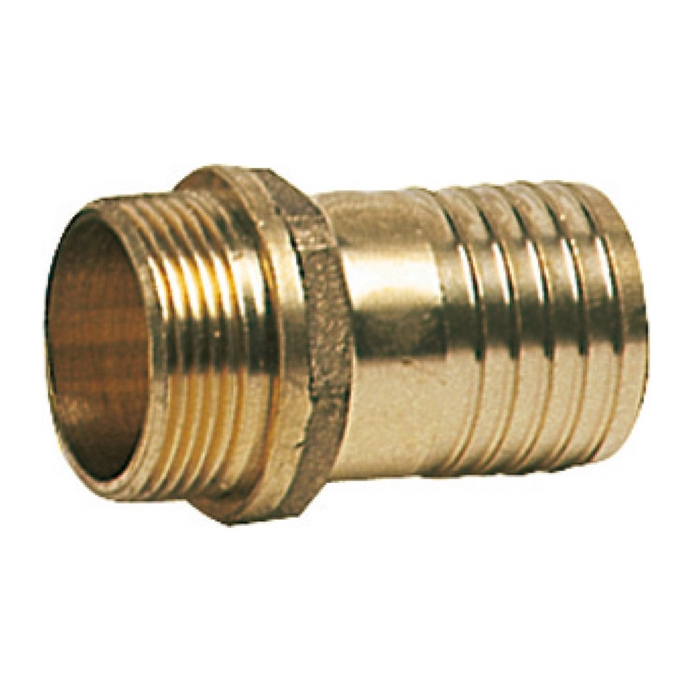 Cast brass male hose adaptor 3" x 80 mm - foto originale Osculati Srl