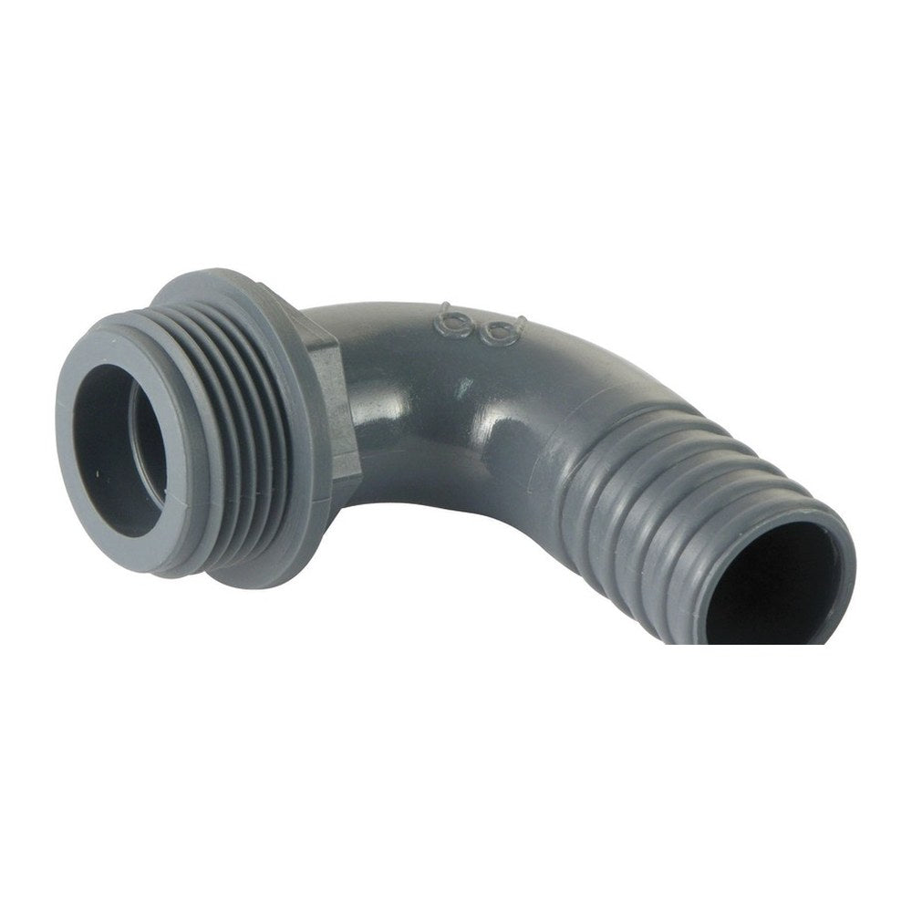 90° PP hose adapter 1"1/2 x 38 mm (pack of 5) - foto originale Osculati Srl