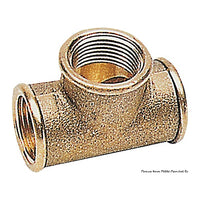 União em T em latão 2"1/2