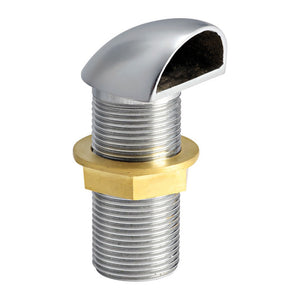 Chromed brass scupper 1" - foto originale Osculati Srl