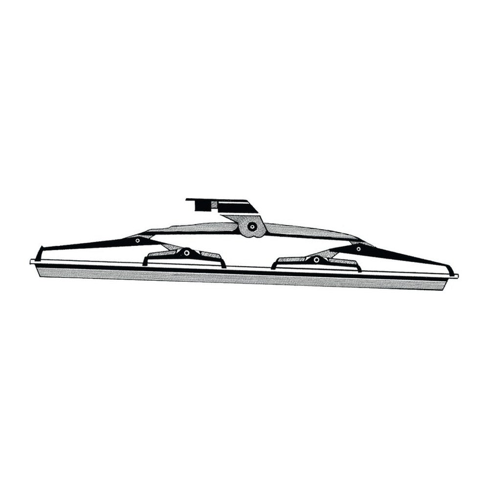 SS windshield blade w. silicone flap 457 mm - foto originale Osculati Srl
