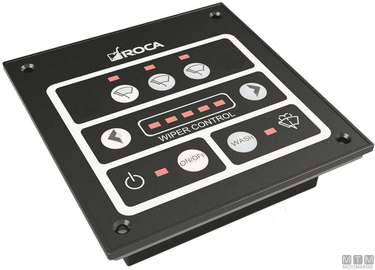 Roca touch panel for 3 wipers, surface mount - original photo Motomarine Srl