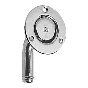 Flush SS fuel vent head 66 mm - foto originale Osculati Srl