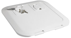 Flush inspection hatch RAL 9001 600 x 350 mm - foto originale Osculati Srl