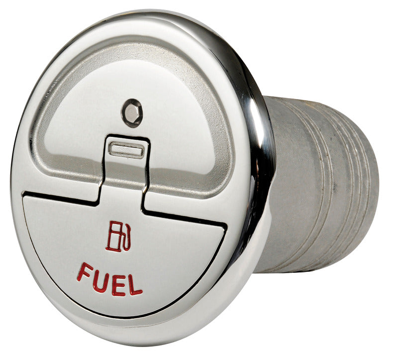 Quick Lock Fuel deck filler 50 mm w/key - foto originale Osculati Srl