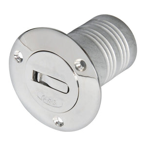 Chromed brass deck plug WATER 38 mm - foto originale Osculati Srl
