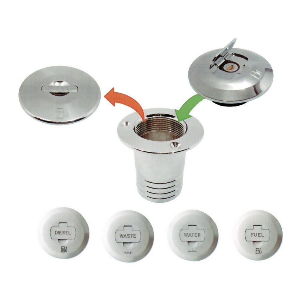 Diesel deck filler without joint pin - foto originale Osculati Srl