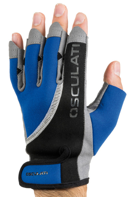 Neoprene sailing gloves hub fingers M - foto originale Osculati Srl