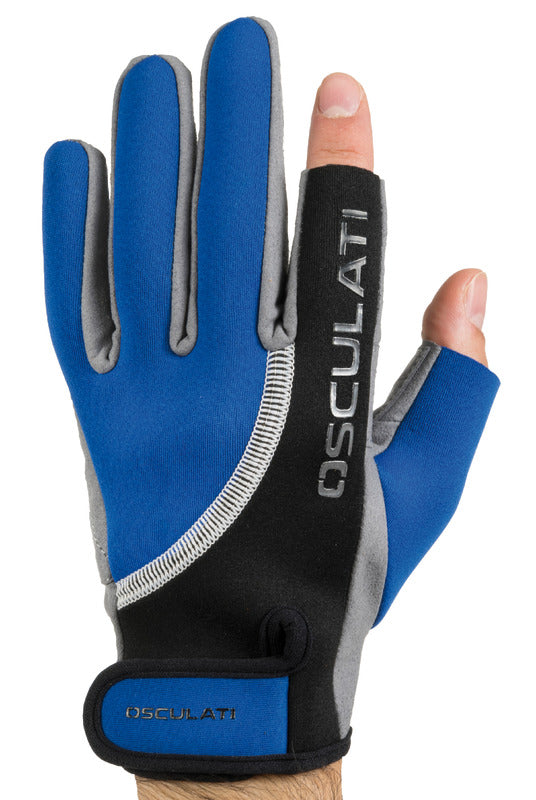 Neoprene sailing gloves thumb and index hub L - foto originale Osculati Srl