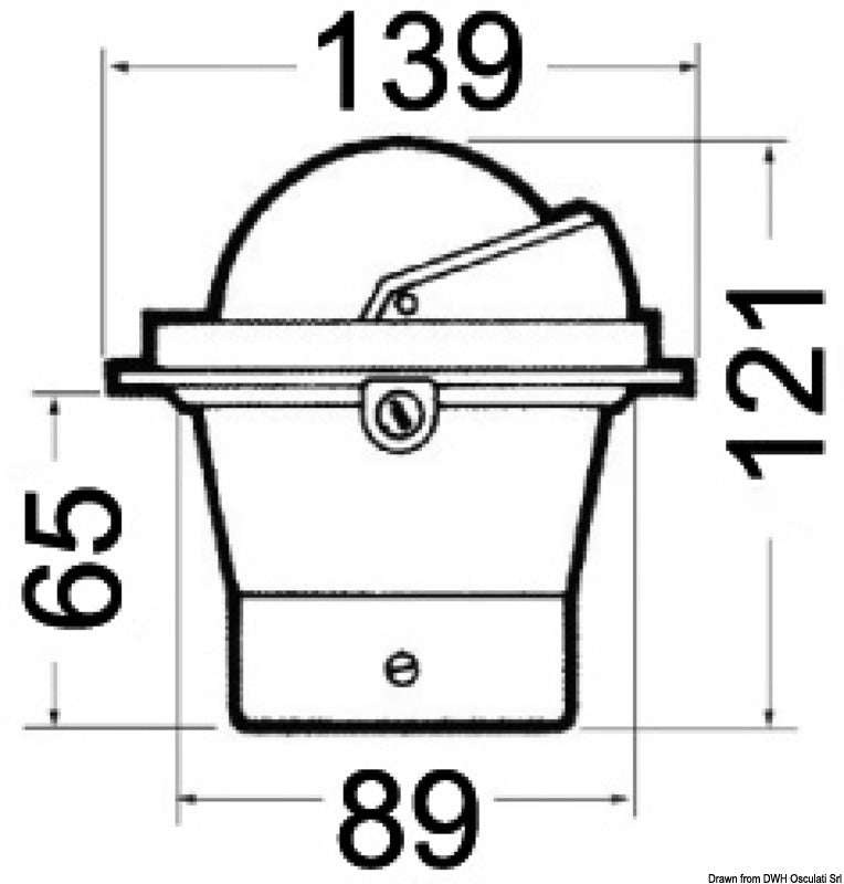 RIVIERA BH1/AVB compass 3" - foto originale Osculati Srl