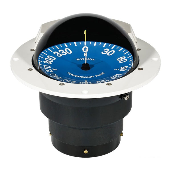 Compas RITCHIE Supersport 5" blanc/bleu