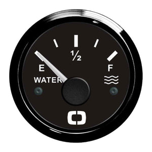 Water level gauge 240/33 ohm black/black - foto originale Osculati Srl